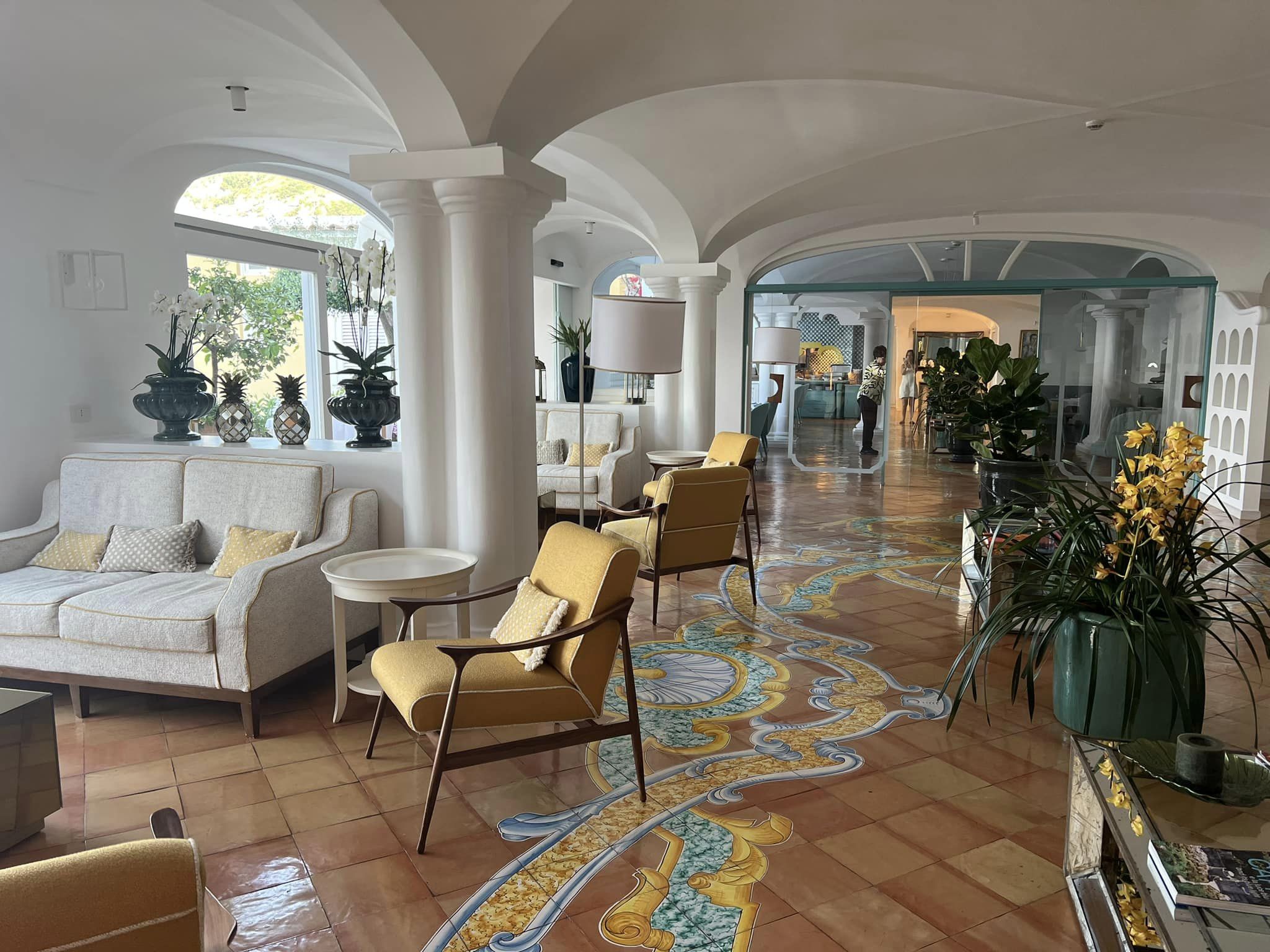 Hotel Maricanto, Positano lobby