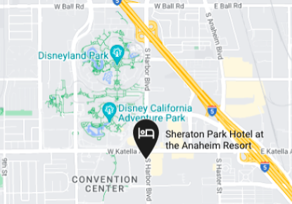 The Sheraton Park Hotel Location
