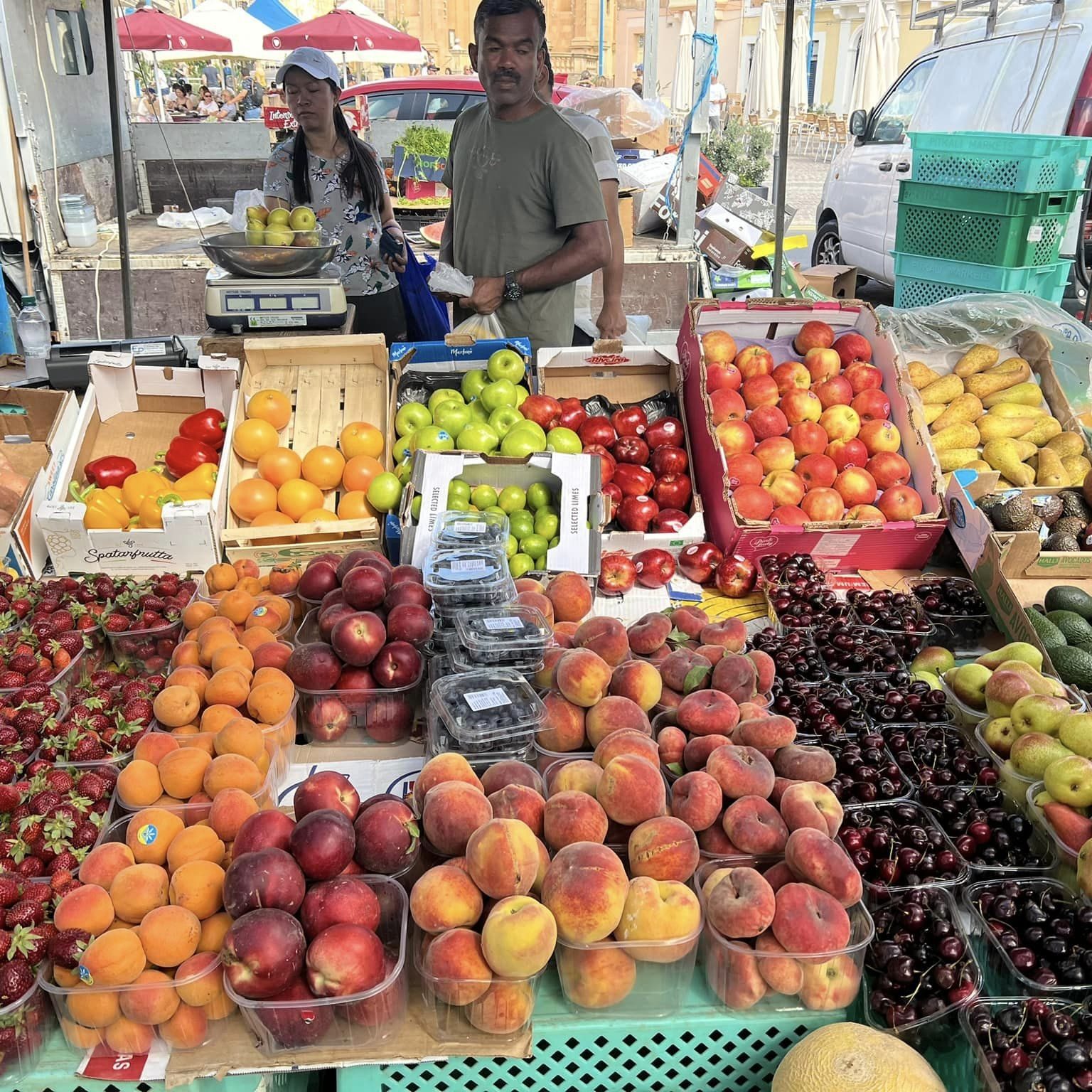 Marsaxlokk Fishing Village fruit market